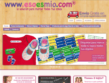 Tablet Screenshot of esoesmio.com